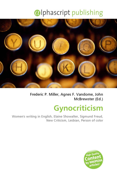 Knjiga Gynocriticism Agnes F. Vandome