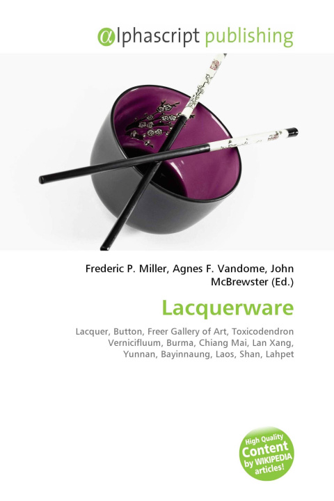 Könyv Lacquerware Agnes F. Vandome