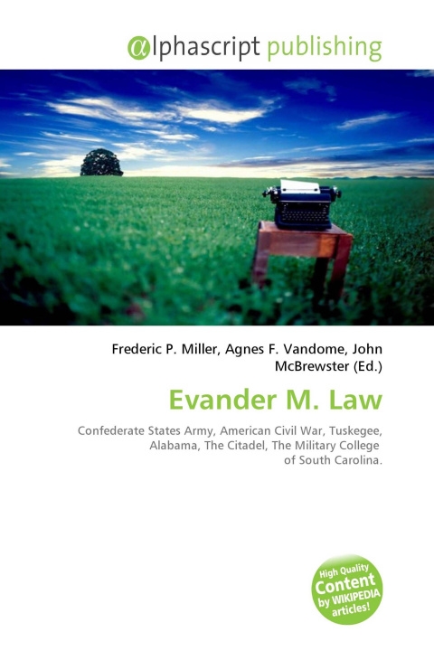 Kniha Evander M. Law Agnes F. Vandome