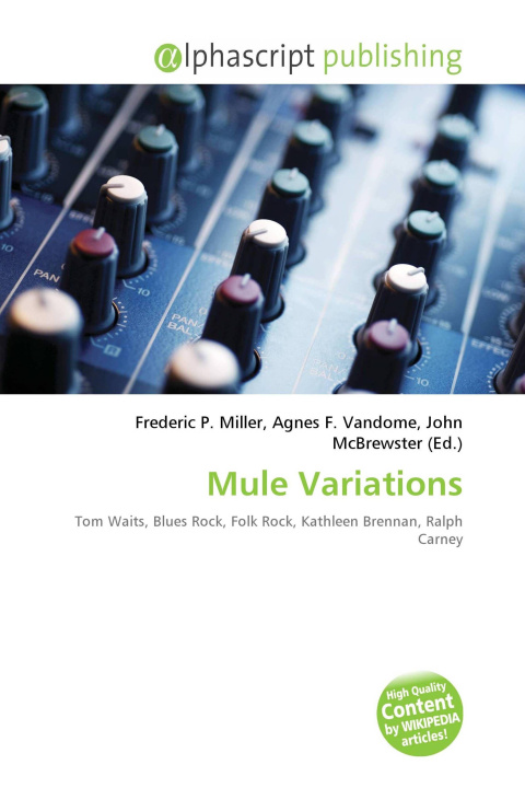 Kniha Mule Variations Agnes F. Vandome