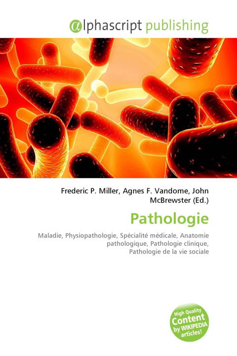 Kniha Pathologie Agnes F. Vandome