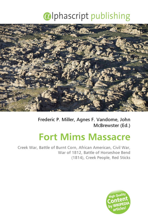 Kniha Fort Mims Massacre Agnes F. Vandome