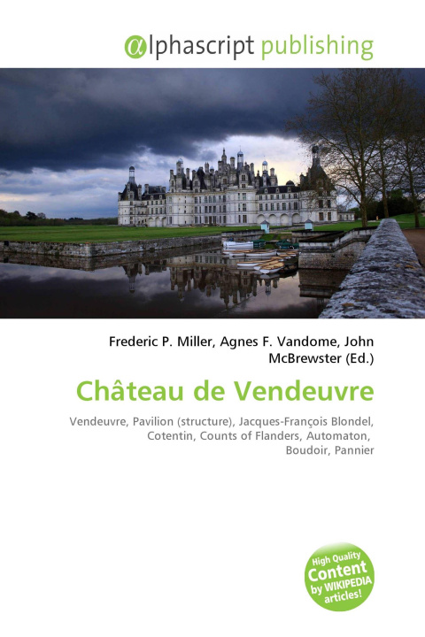 Libro Château de Vendeuvre Agnes F. Vandome