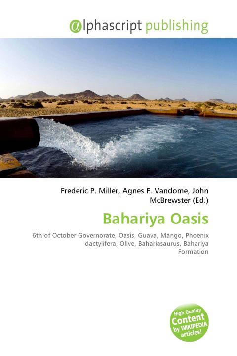 Kniha Bahariya Oasis Agnes F. Vandome