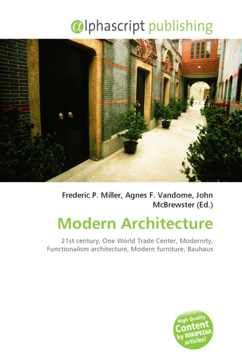 Kniha Modern Architecture Agnes F. Vandome
