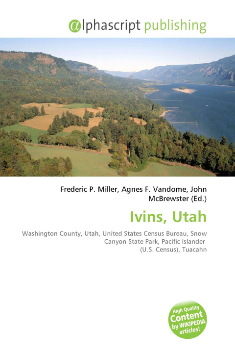 Knjiga Ivins, Utah Agnes F. Vandome