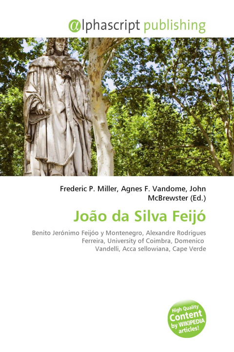 Kniha João da Silva Feijó Agnes F. Vandome