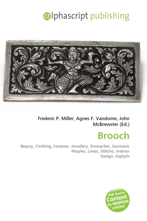Kniha Brooch Agnes F. Vandome