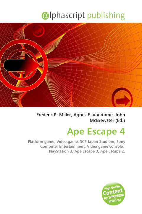 Kniha Ape Escape 4 Agnes F. Vandome