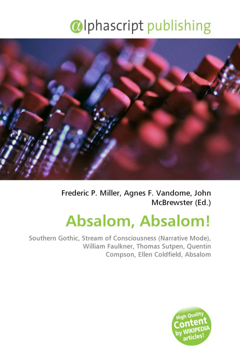 Kniha Absalom, Absalom! Agnes F. Vandome