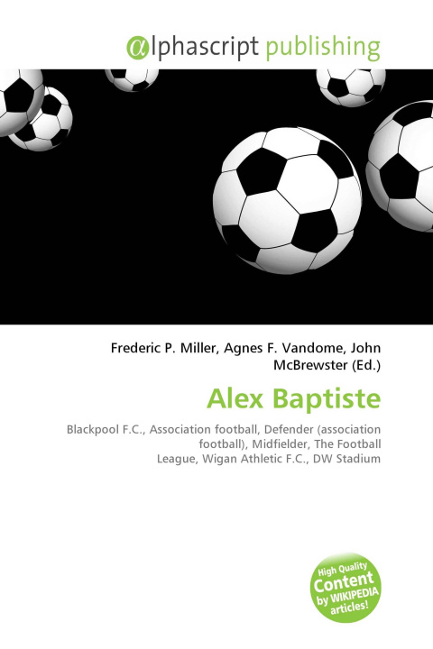 Kniha Alex Baptiste Agnes F. Vandome