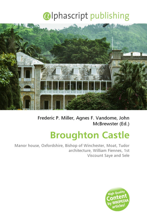 Kniha Broughton Castle Agnes F. Vandome