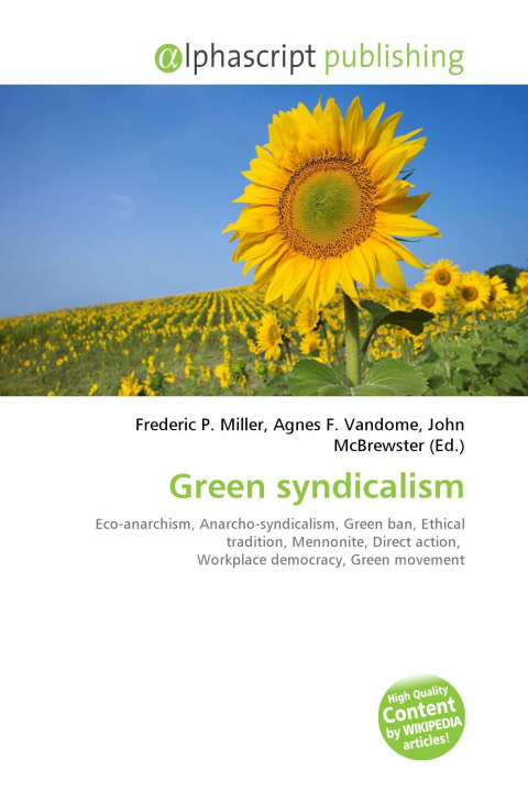 Kniha Green syndicalism Agnes F. Vandome