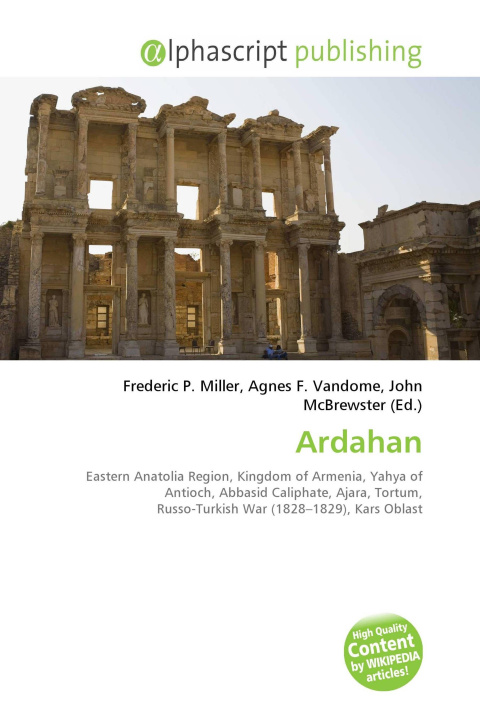 Kniha Ardahan Agnes F. Vandome