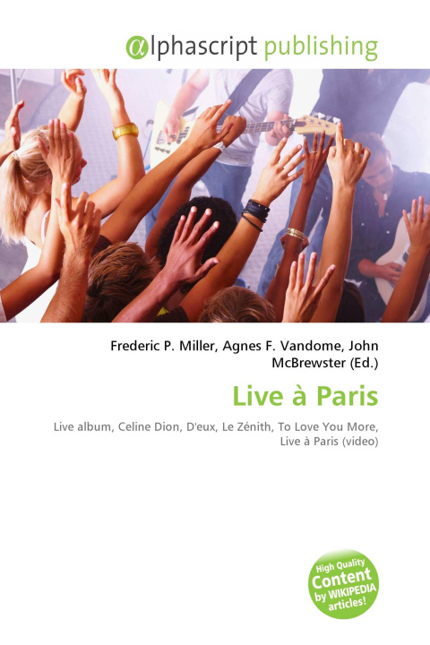 Kniha Live à Paris Agnes F. Vandome
