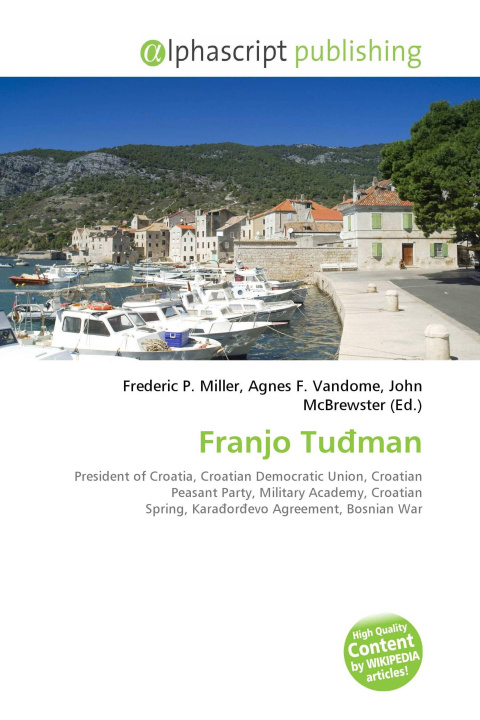 Kniha Franjo Tu¿man Agnes F. Vandome