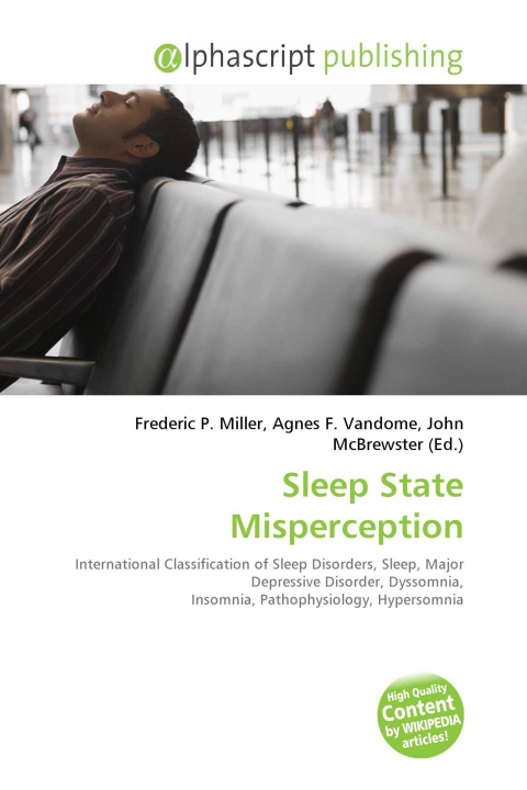 Kniha Sleep State Misperception Agnes F. Vandome