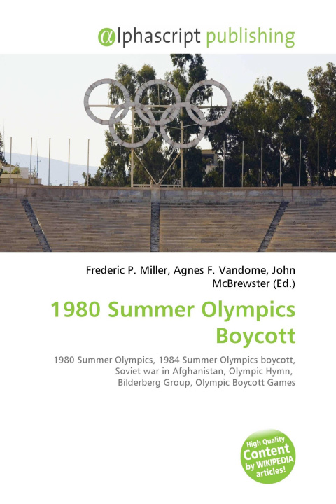 Kniha 1980 Summer Olympics Boycott Agnes F. Vandome