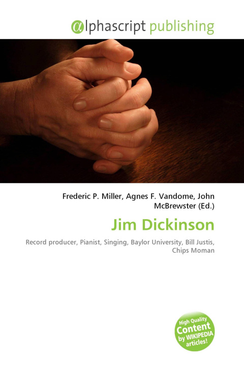 Kniha Jim Dickinson Agnes F. Vandome