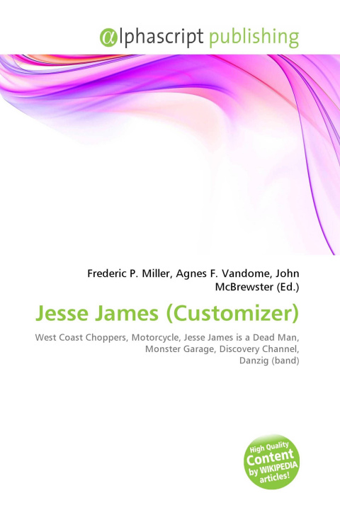 Kniha Jesse James (Customizer) Agnes F. Vandome