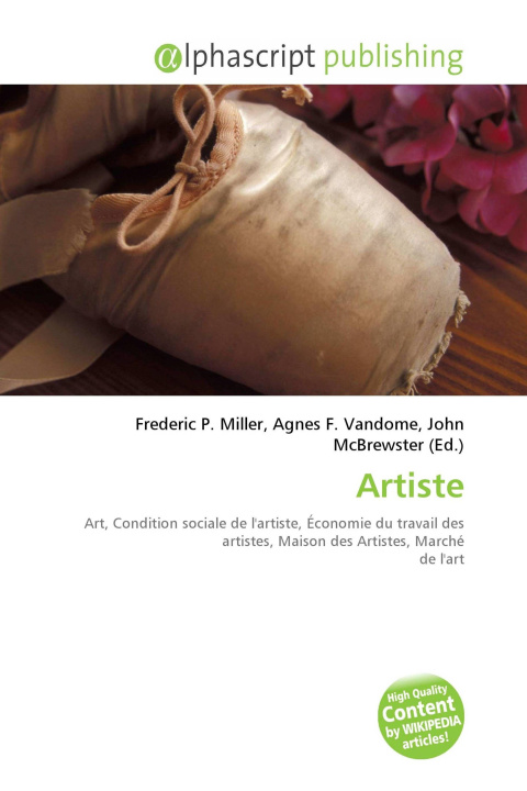 Kniha Artiste Agnes F. Vandome