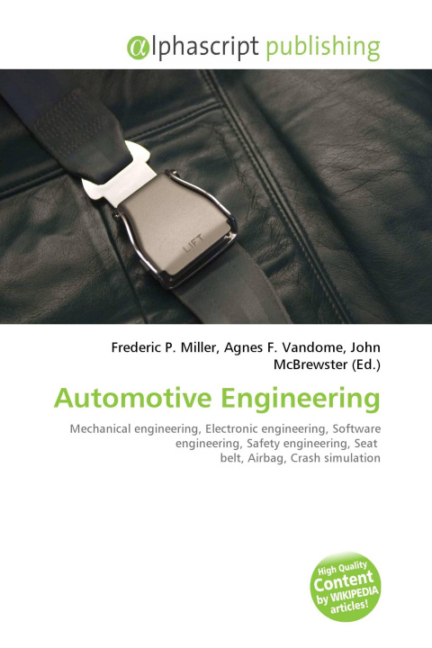 Kniha Automotive Engineering Agnes F. Vandome