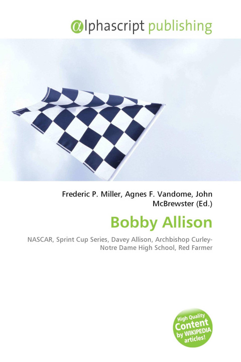 Kniha Bobby Allison Agnes F. Vandome