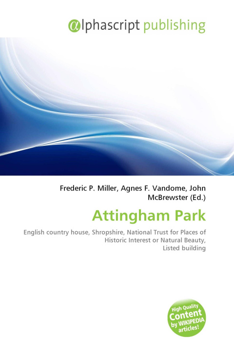Könyv Attingham Park Agnes F. Vandome