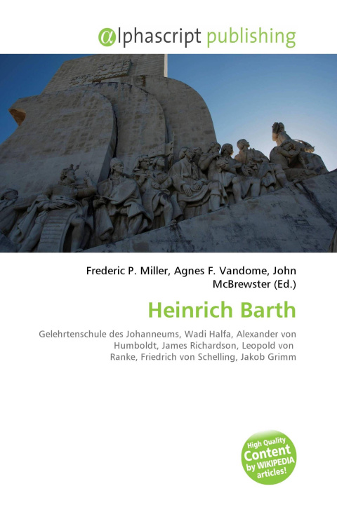 Kniha Heinrich Barth Agnes F. Vandome