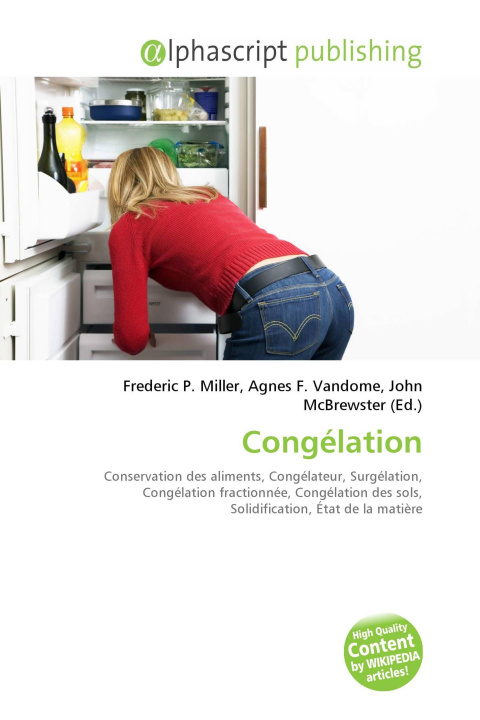 Kniha Congélation Agnes F. Vandome