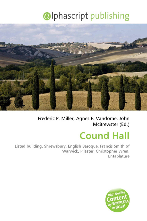 Kniha Cound Hall Agnes F. Vandome