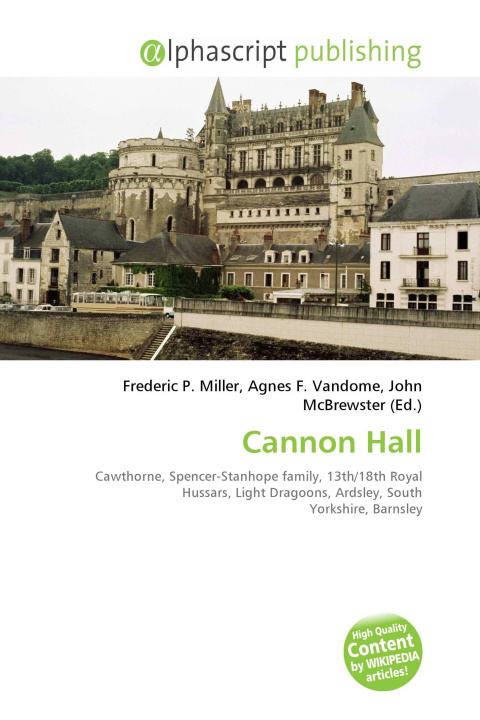 Kniha Cannon Hall Agnes F. Vandome