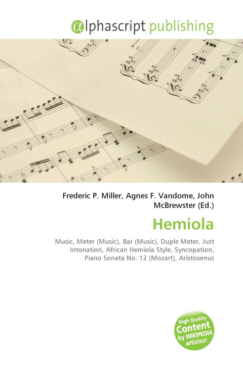 Kniha Hemiola Agnes F. Vandome