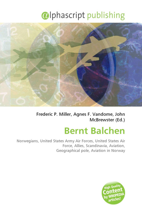 Kniha Bernt Balchen Agnes F. Vandome