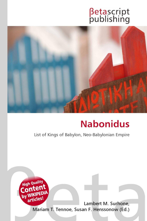Knjiga Nabonidus Mariam T. Tennoe