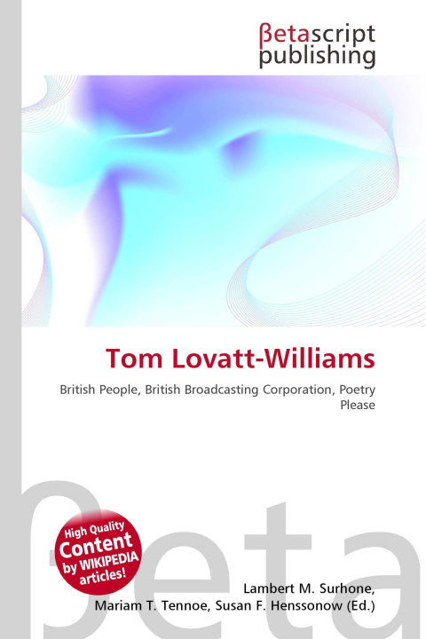 Kniha Tom Lovatt-Williams Mariam T. Tennoe