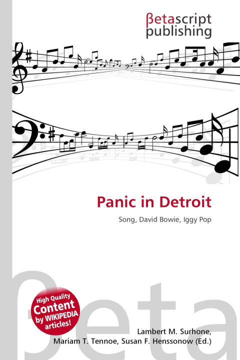 Kniha Panic in Detroit Mariam T. Tennoe