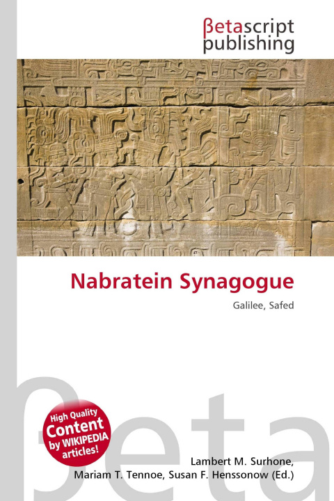 Knjiga Nabratein Synagogue Mariam T. Tennoe