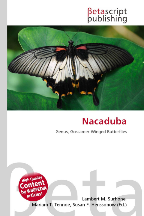 Kniha Nacaduba Mariam T. Tennoe