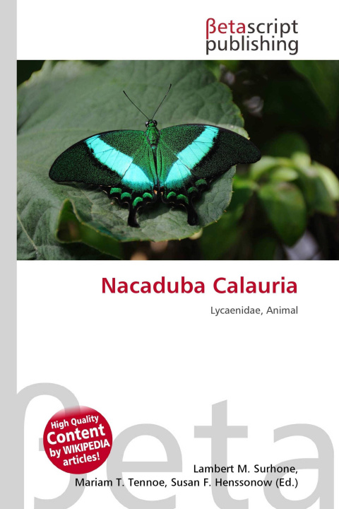 Knjiga Nacaduba Calauria Mariam T. Tennoe