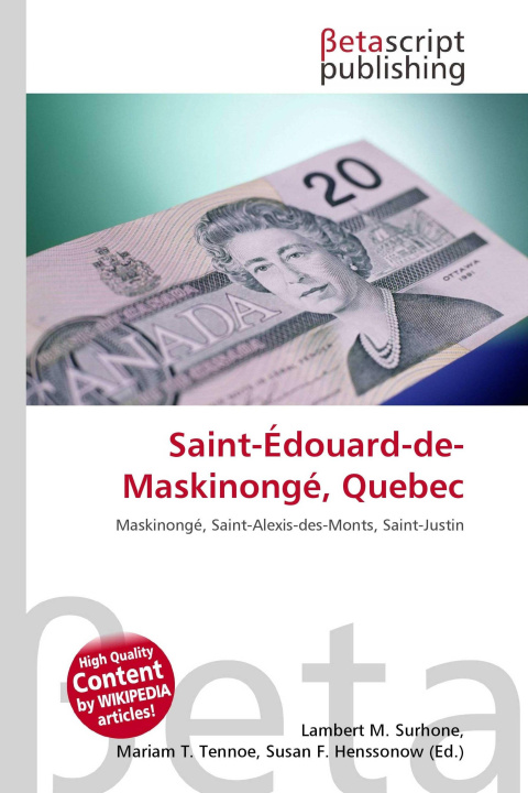Knjiga Saint-Édouard-de-Maskinongé, Quebec Mariam T. Tennoe