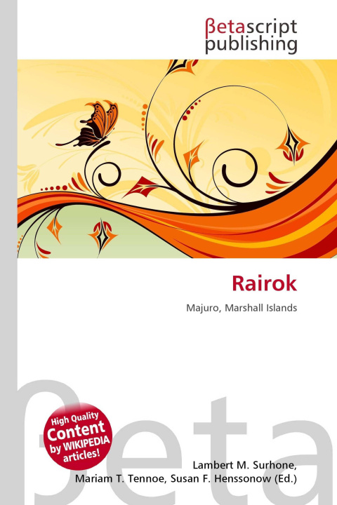 Kniha Rairok Mariam T. Tennoe