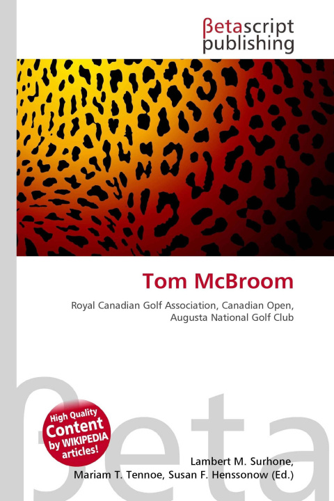 Kniha Tom McBroom Mariam T. Tennoe