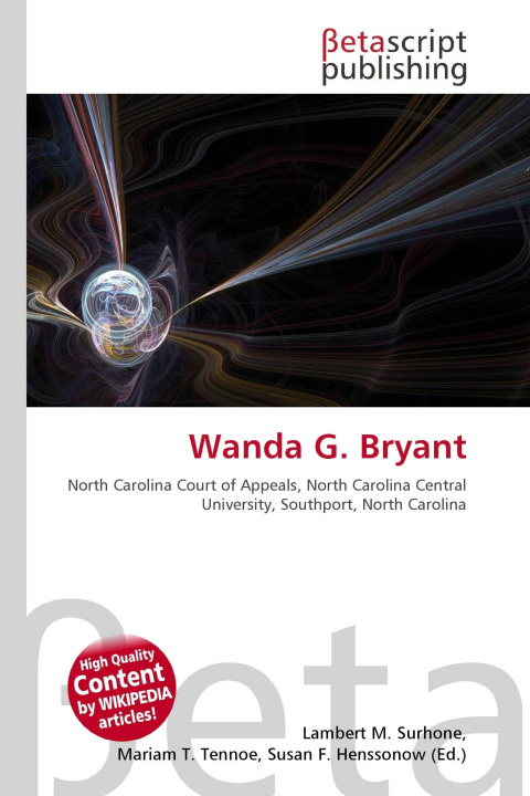 Kniha Wanda G. Bryant Mariam T. Tennoe