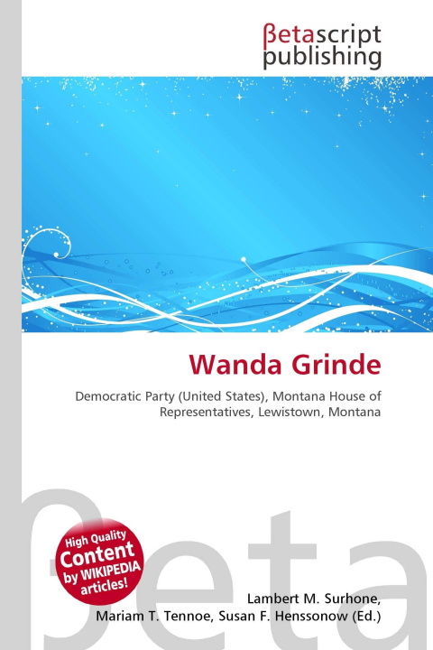 Kniha Wanda Grinde Mariam T. Tennoe