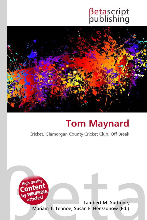 Kniha Tom Maynard Mariam T. Tennoe
