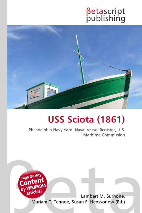 Knjiga USS Sciota (1861) Mariam T. Tennoe