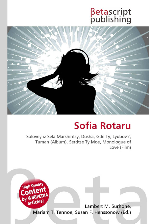 Könyv Sofia Rotaru Mariam T. Tennoe