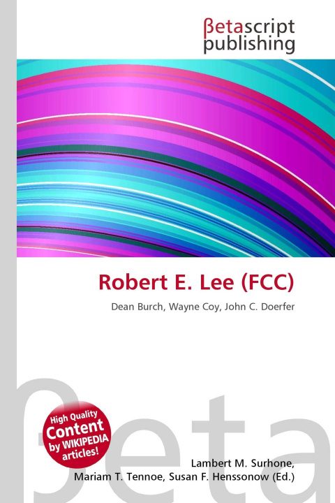 Kniha Robert E. Lee (FCC) Mariam T. Tennoe