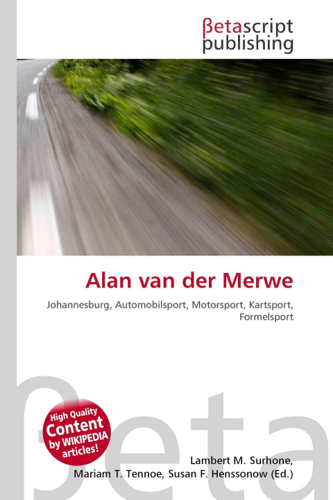 Kniha Alan van der Merwe Mariam T. Tennoe